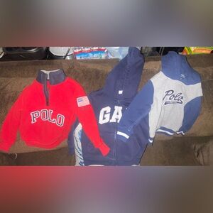 Polo by Ralph Lauren Red Pullover Jacket - Kids